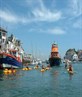 towing weymouth lifeboat all 42 tonns of it