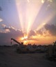 sunset, iraq