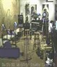 Working on tracks at my music studio