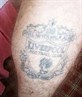 my liverpool tatoo on me leg
