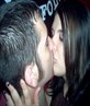 me and my bf alex kissing