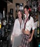 me and Liz hard at work