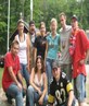 camp counselors....im the one in the front