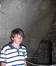 me in a cave behind an abbey