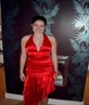 Me in my red dress