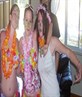 Cake fight..I look confused..(me on right)