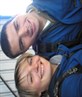 me and adam sky diving