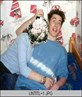 This is me with the cauliflower woman, hahaha