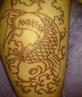my unfinnished koi tattoo