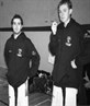 KUZ AND ME (RIGHT) AT TAEKWONDO COMPETITION