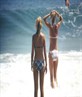 Me and sis braving the waves..lol