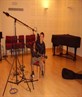 In recording studio