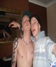 myles and moi pissed