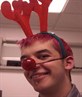Dressed as a reindeer for christmas :)