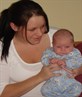 Me and Tiernan (1month old already!)