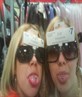 Me and Danni running riot in Tesco hehe