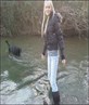 me in da river