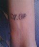 my tattoo on wrist