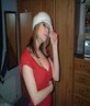 me posing in my white hat!!lol