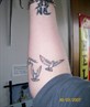 my newest tattoo at the bottom