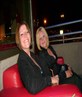 The girls outside Tramps