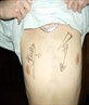 I signed someones chest,. . . . . L M A O