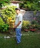 in the garden