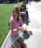 hmm at lunch shaking my salad =)