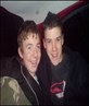 Me on the right, carl on the left ina car