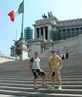 me on left wit peter in rome.