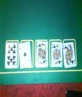 royal flush i won £500 with that hand woohoo
