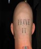 my head