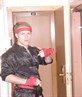 Me as a ninja on tour!