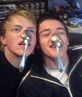 me and bejamin bein clowns :)