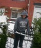building a snowman