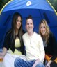 Tash & Laura helped me pitch my tent