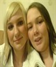 mel with blonde and me with brown hair x