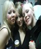nat me and laura at a party!