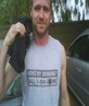 dunk with his makeshift t-shirt
