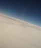 floating on the clouds