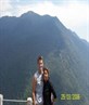 me and nadia on trek in nepal