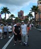me (left) and mate stu in america
