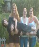 me, in the air, and my aunts