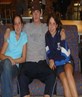 me wiv ma cousins at sydney airport