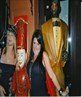 kay n me with some sexy statues in majorca