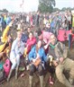 The Glasto crew Muddy, wet, and still smilin!