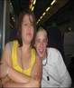 Kayla n Pete (on train)