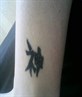My very FIRST tattoo on my ankle