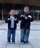 my boys loving some icecream