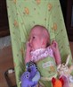 harmony sucking her thumb!